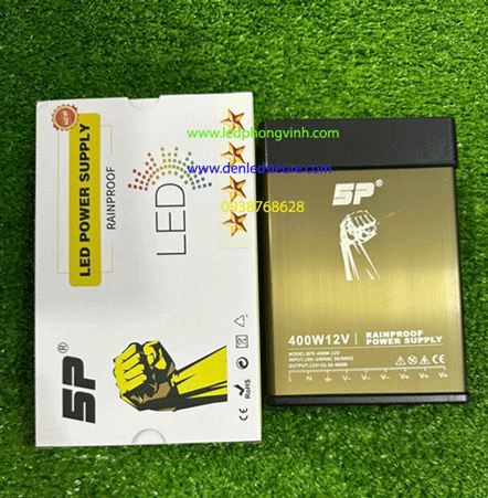NGUỒN NGOÀI TRỜI 12V33A 400W BFE (4 sao)