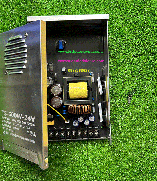 NGUỒN NGOÀI TRỜI 24V25 ĐỔ KEO CHỐNG NƯỚC